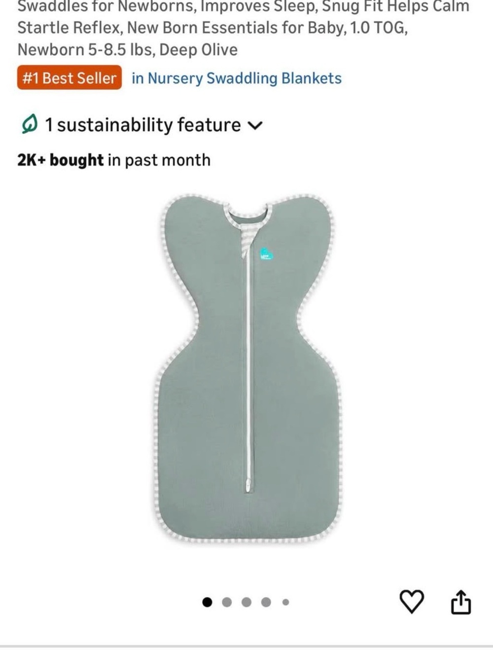 Love to dream swaddle